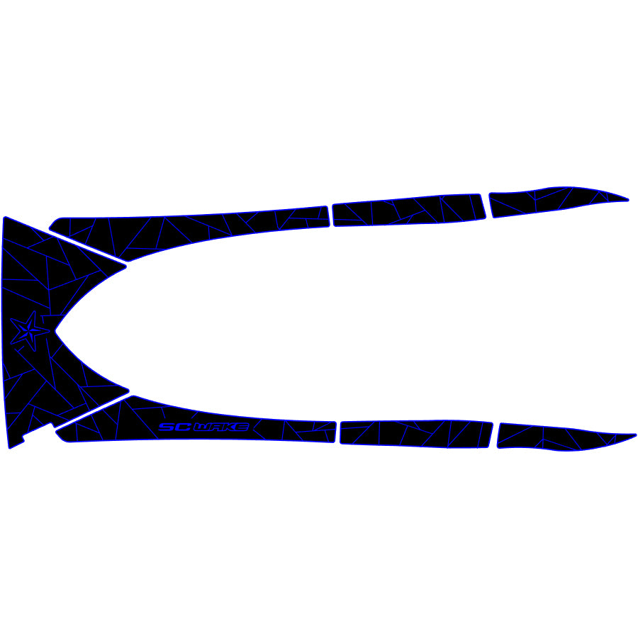 SC Wake Sea Doo GTX '03-08 / GTX 4-TEC '02-05 / GTX DI '02-03 / RXT / RXT-X Pre '09 Waverunner Jet Ski Traction Mat Kit