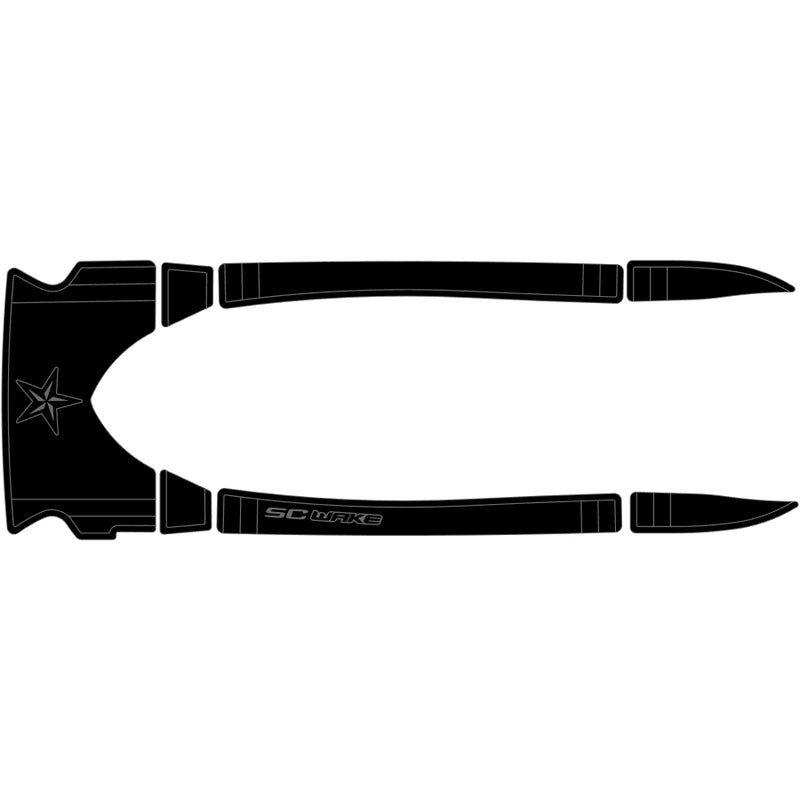 SC Wake Sea Doo GTS '01 / GTI '01-05 / GTI / GTI LE / GTI LE RFI / GTI RFI Std. '01-05 Waverunner Jet Ski Traction Mat Kit