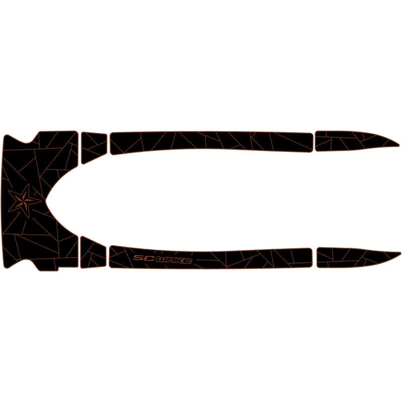 SC Wake Sea Doo GTS '01 / GTI '01-05 / GTI / GTI LE / GTI LE RFI / GTI RFI Std. '01-05 Waverunner Jet Ski Traction Mat Kit