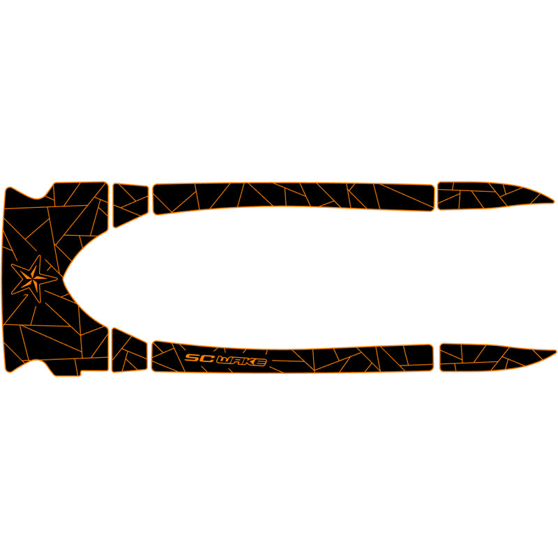 SC Wake Sea Doo GTS '01 / GTI '01-05 / GTI / GTI LE / GTI LE RFI / GTI RFI Std. '01-05 Waverunner Jet Ski Traction Mat Kit