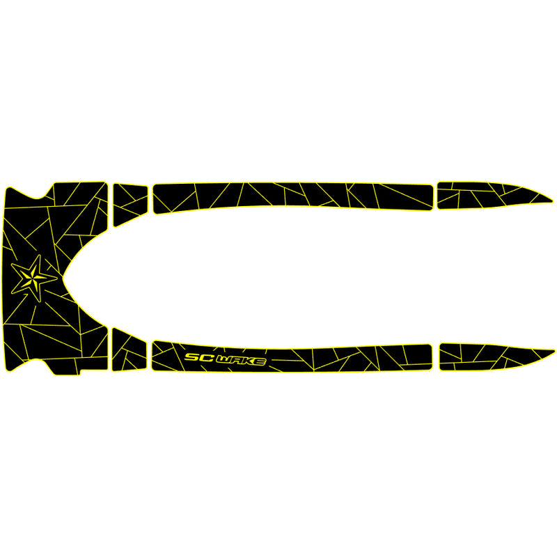 SC Wake Sea Doo GTS '01 / GTI '01-05 / GTI / GTI LE / GTI LE RFI / GTI RFI Std. '01-05 Waverunner Jet Ski Traction Mat Kit