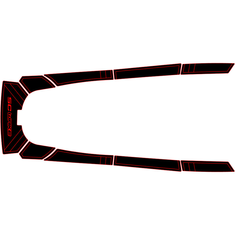 SC Wake Sea Doo GTX '96-02 / GTI '97-00 Waverunner Jet Ski Traction Mat Kit