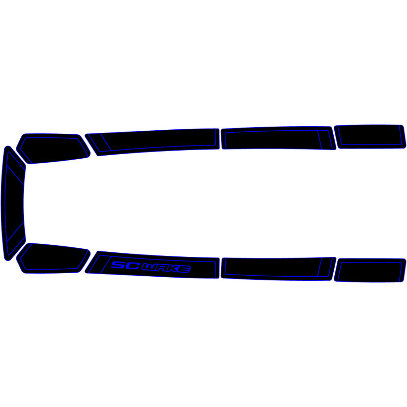 SC Wake Sea Doo GT Family '90-95 / GTI '96 / GTS '96-00 Waverunner Jet Ski Traction Mat Kit