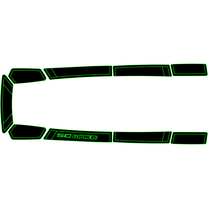 SC Wake Sea Doo GT Family '90-95 / GTI '96 / GTS '96-00 Waverunner Jet Ski Traction Mat Kit