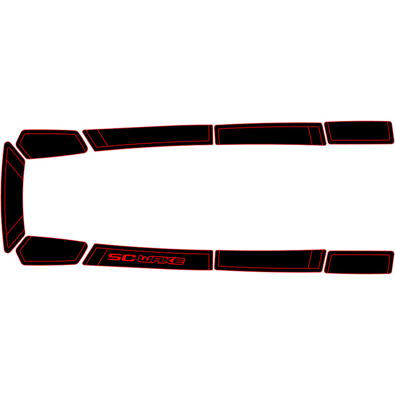 SC Wake Sea Doo GT Family '90-95 / GTI '96 / GTS '96-00 Waverunner Jet Ski Traction Mat Kit