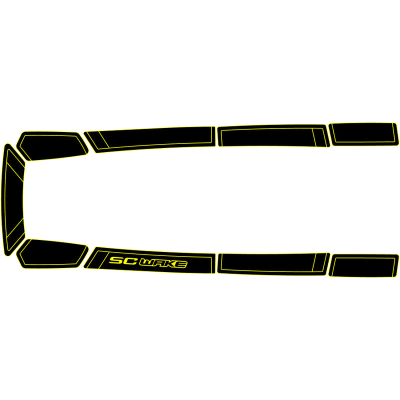 SC Wake Sea Doo GT Family '90-95 / GTI '96 / GTS '96-00 Waverunner Jet Ski Traction Mat Kit