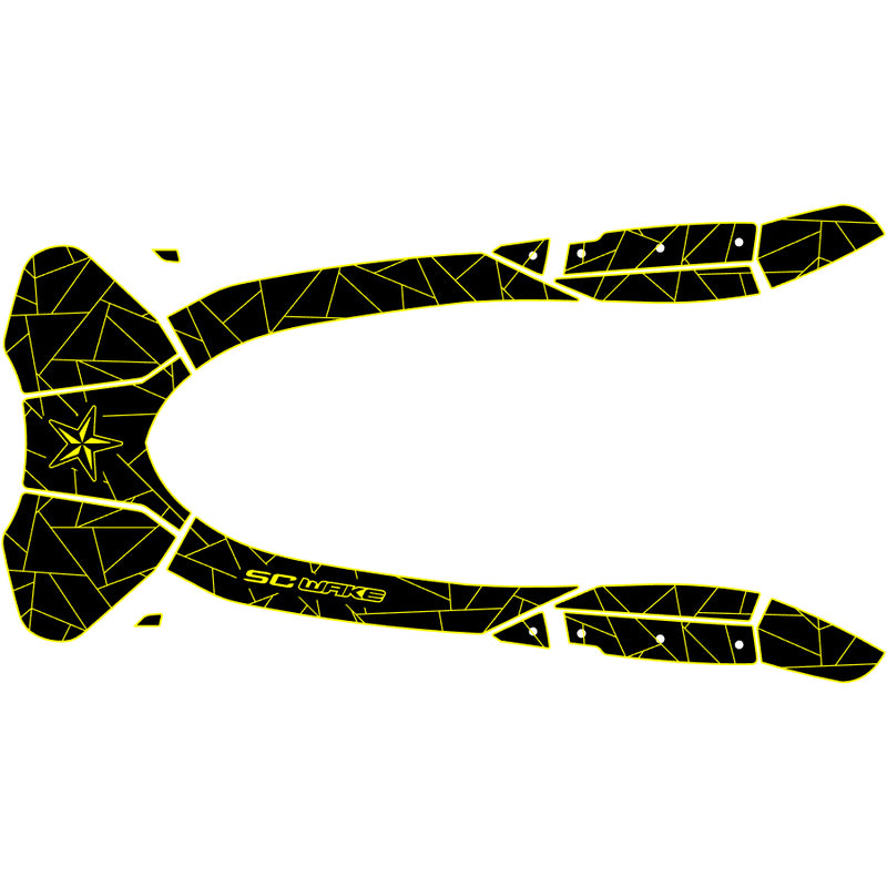 SC Wake Sea Doo RXT 300 '16-17 Waverunner Jet Ski Traction Mat Kit