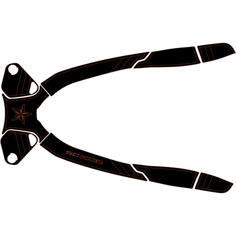 SC Wake Sea Doo GTX LTD 215 '15-16 Waverunner Jet Ski Traction Mat Kit