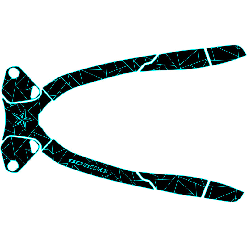 SC Wake Sea Doo GTX LTD 215 '15-16 Waverunner Jet Ski Traction Mat Kit