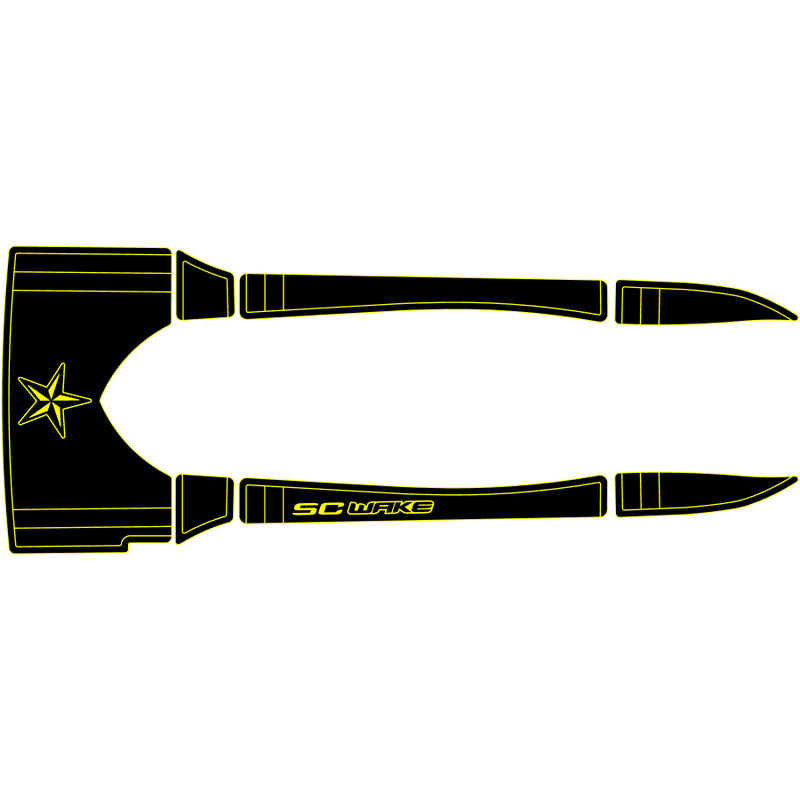 SC Wake Sea Doo RX/RXX & RXDI Waverunner Jet Ski Traction Mat Kit