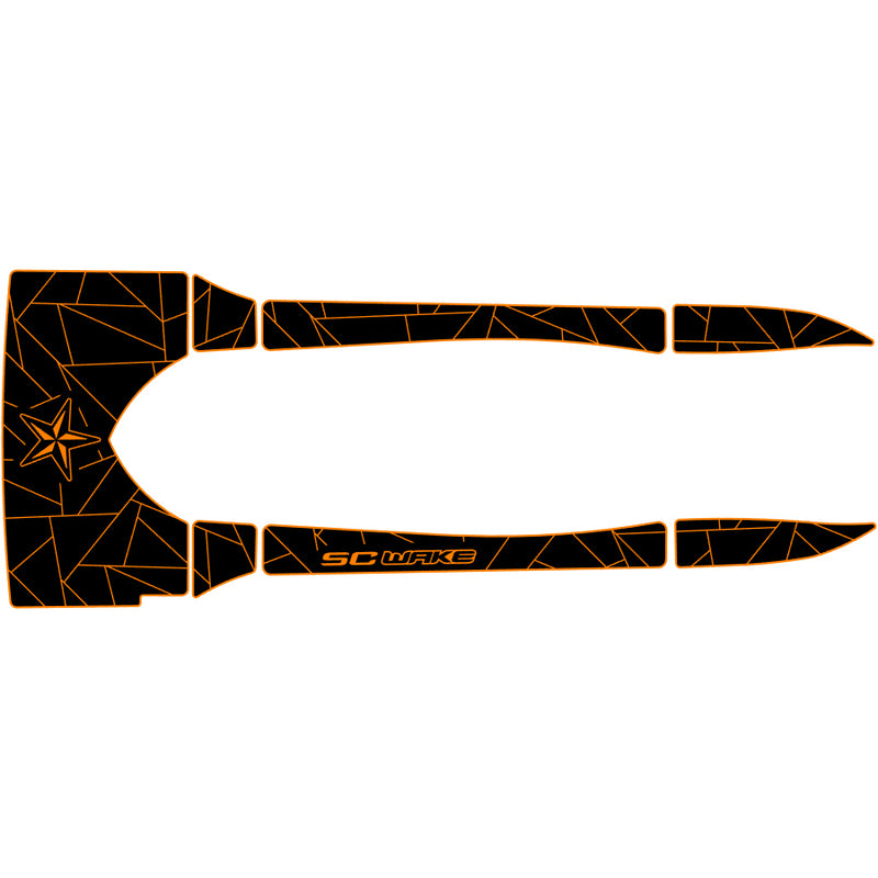 SC Wake Sea Doo RX/RXX & RXDI Waverunner Jet Ski Traction Mat Kit