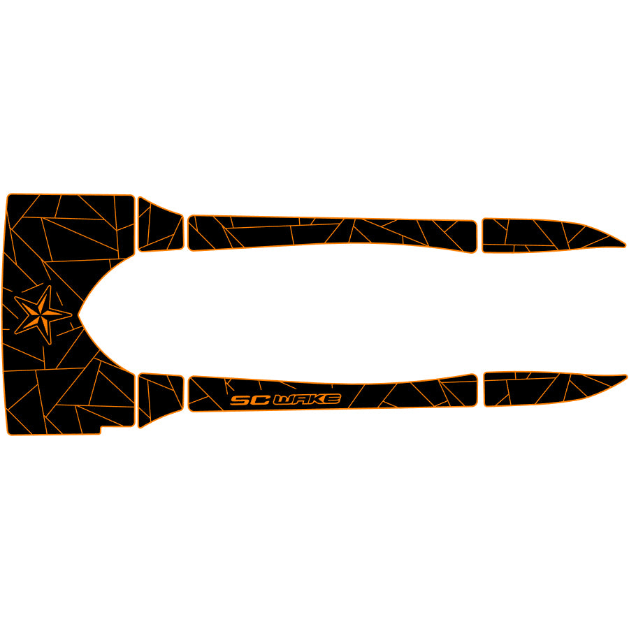 SC Wake Sea Doo RX/RXX & RXDI Waverunner Jet Ski Traction Mat Kit