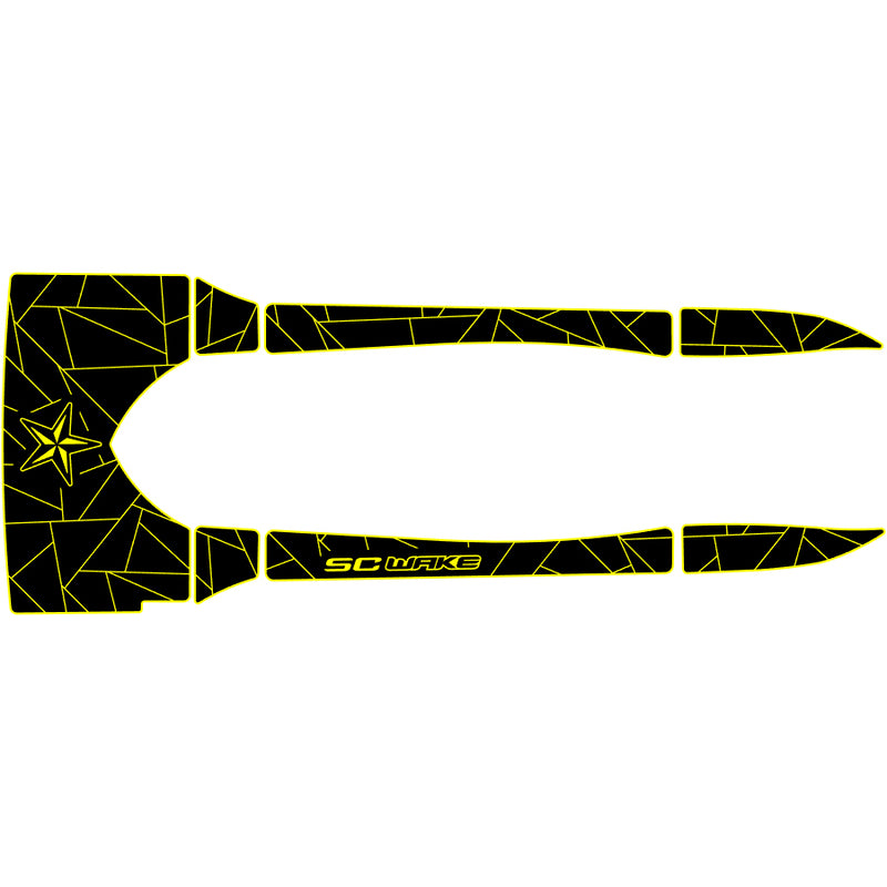 SC Wake Sea Doo RX/RXX & RXDI Waverunner Jet Ski Traction Mat Kit