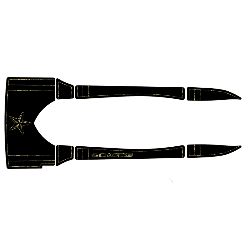 SC Wake Sea Doo RX/RXX & RXDI Waverunner Jet Ski Traction Mat Kit