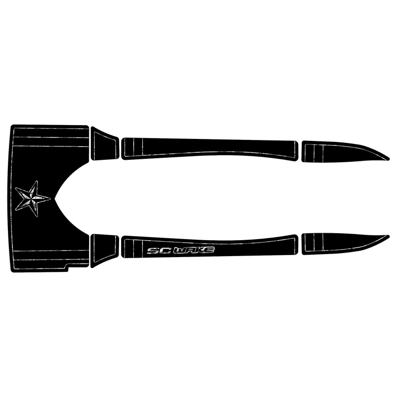 SC Wake Sea Doo RX/RXX & RXDI Waverunner Jet Ski Traction Mat Kit