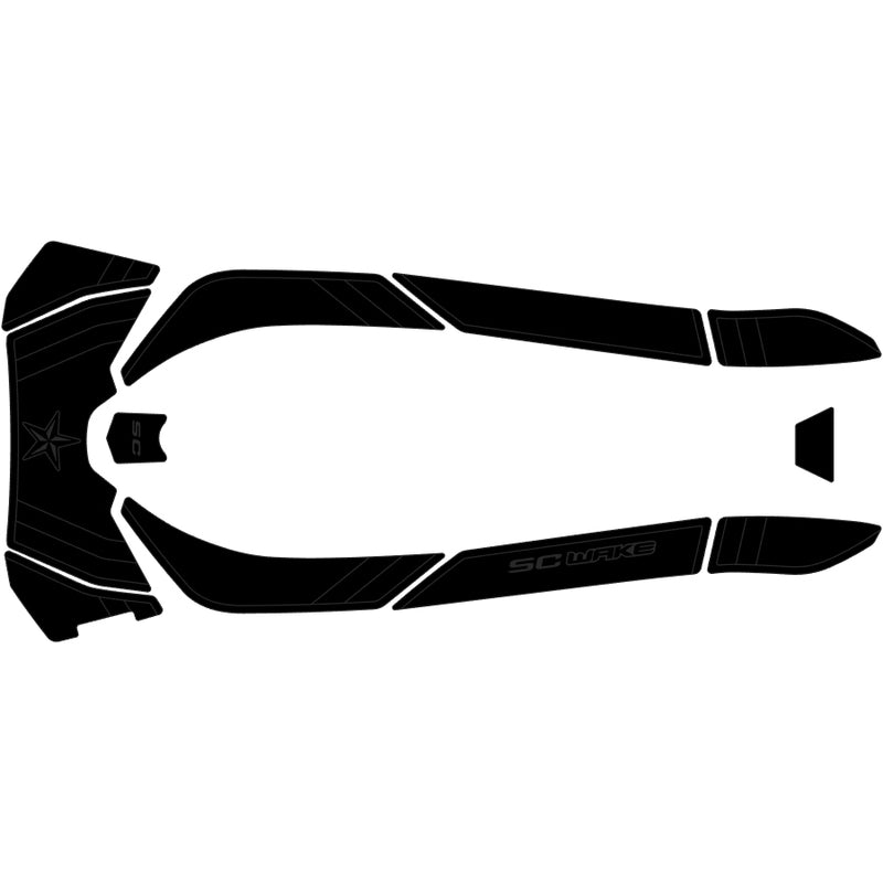 SC Wake Sea Doo 155 Waverunner Jet Ski Traction Mat Kit