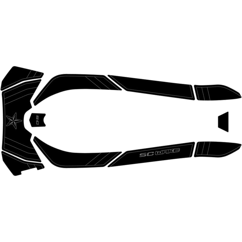 SC Wake Sea Doo 155 Waverunner Jet Ski Traction Mat Kit