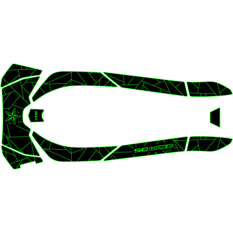 SC Wake Sea Doo 155 Waverunner Jet Ski Traction Mat Kit