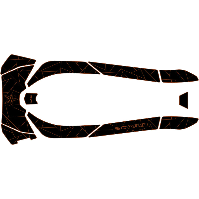 SC Wake Sea Doo 155 Waverunner Jet Ski Traction Mat Kit