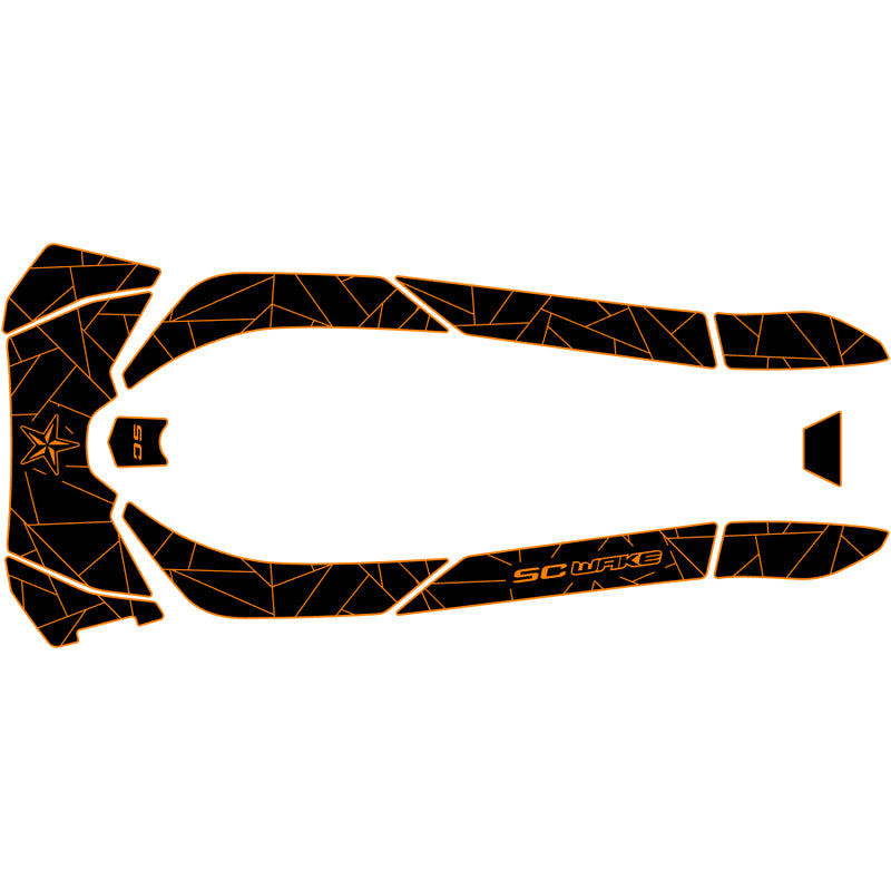 SC Wake Sea Doo 155 Waverunner Jet Ski Traction Mat Kit