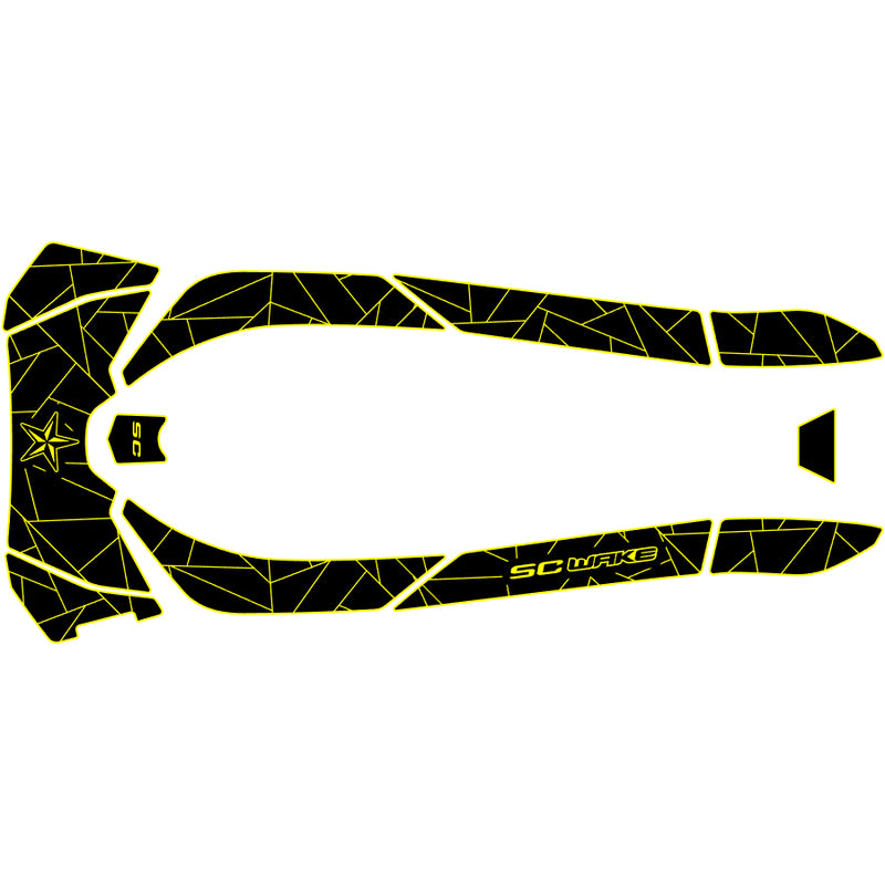 SC Wake Sea Doo 155 Waverunner Jet Ski Traction Mat Kit