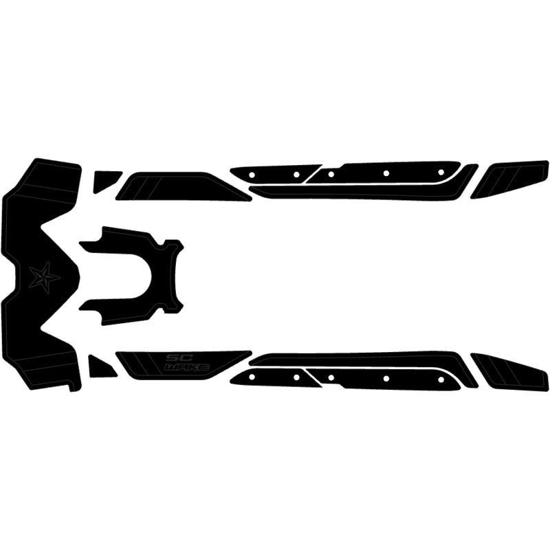 SC Wake Sea Doo RXT-X 300 '16-17 Waverunner Jet Ski Traction Mat Kit