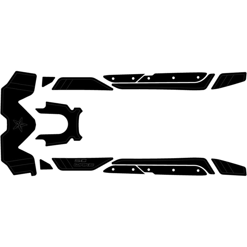 SC Wake Sea Doo RXT-X 300 '16-17 Waverunner Jet Ski Traction Mat Kit