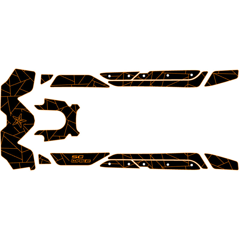 SC Wake Sea Doo RXT-X 300 '16-17 Waverunner Jet Ski Traction Mat Kit