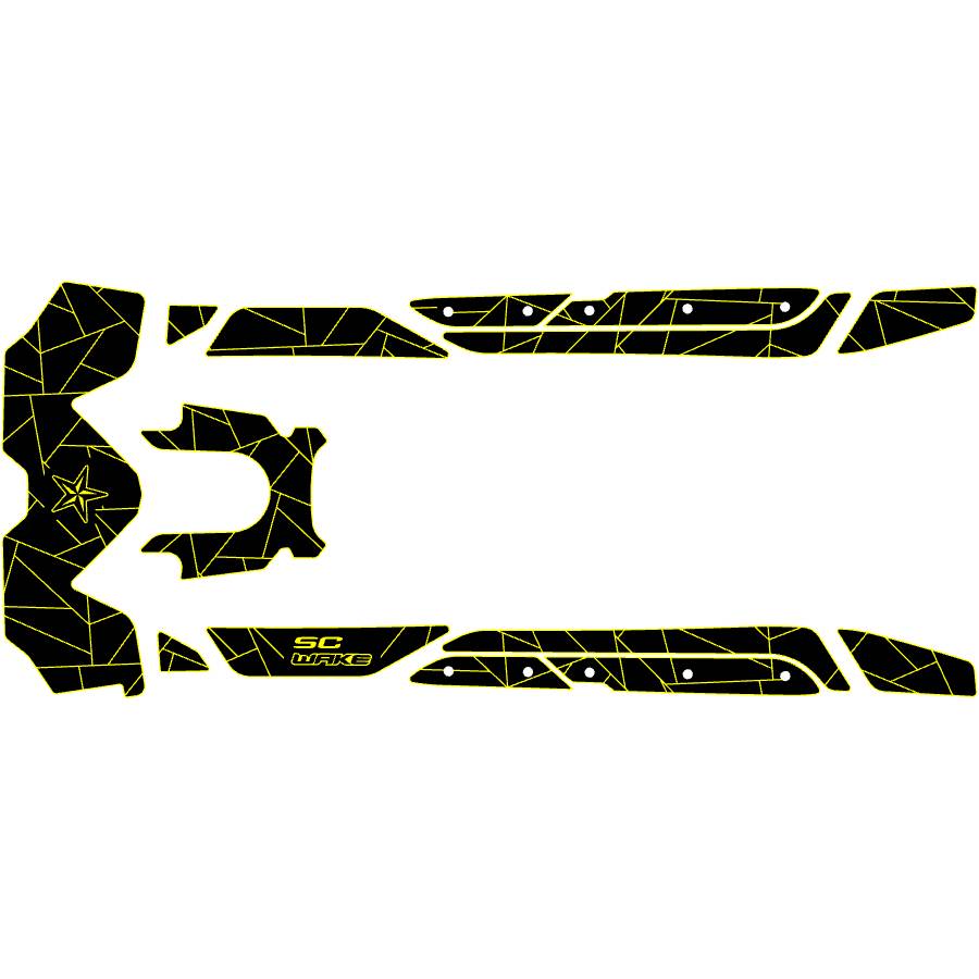 SC Wake Sea Doo RXT-X 300 '16-17 Waverunner Jet Ski Traction Mat Kit