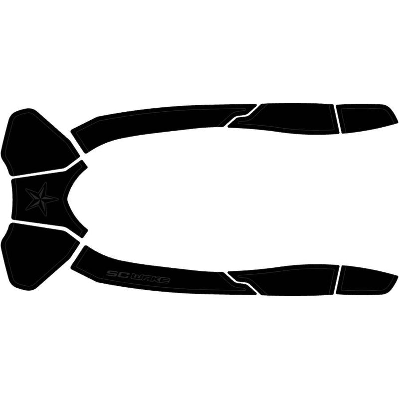 SC Wake Sea Doo GTX 155 '16-17, GTX LTD. 215, 230 & 300 '16-17, RXT 260 '16-17, WAKE Pro '16-17 Waverunner Jet Ski Traction Mat Kit