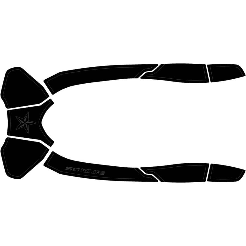SC Wake Sea Doo GTX 155 '16-17, GTX LTD. 215, 230 & 300 '16-17, RXT 260 '16-17, WAKE Pro '16-17 Waverunner Jet Ski Traction Mat Kit