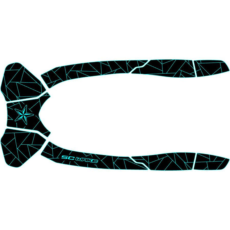 SC Wake Sea Doo GTX 155 '16-17, GTX LTD. 215, 230 & 300 '16-17, RXT 260 '16-17, WAKE Pro '16-17 Waverunner Jet Ski Traction Mat Kit