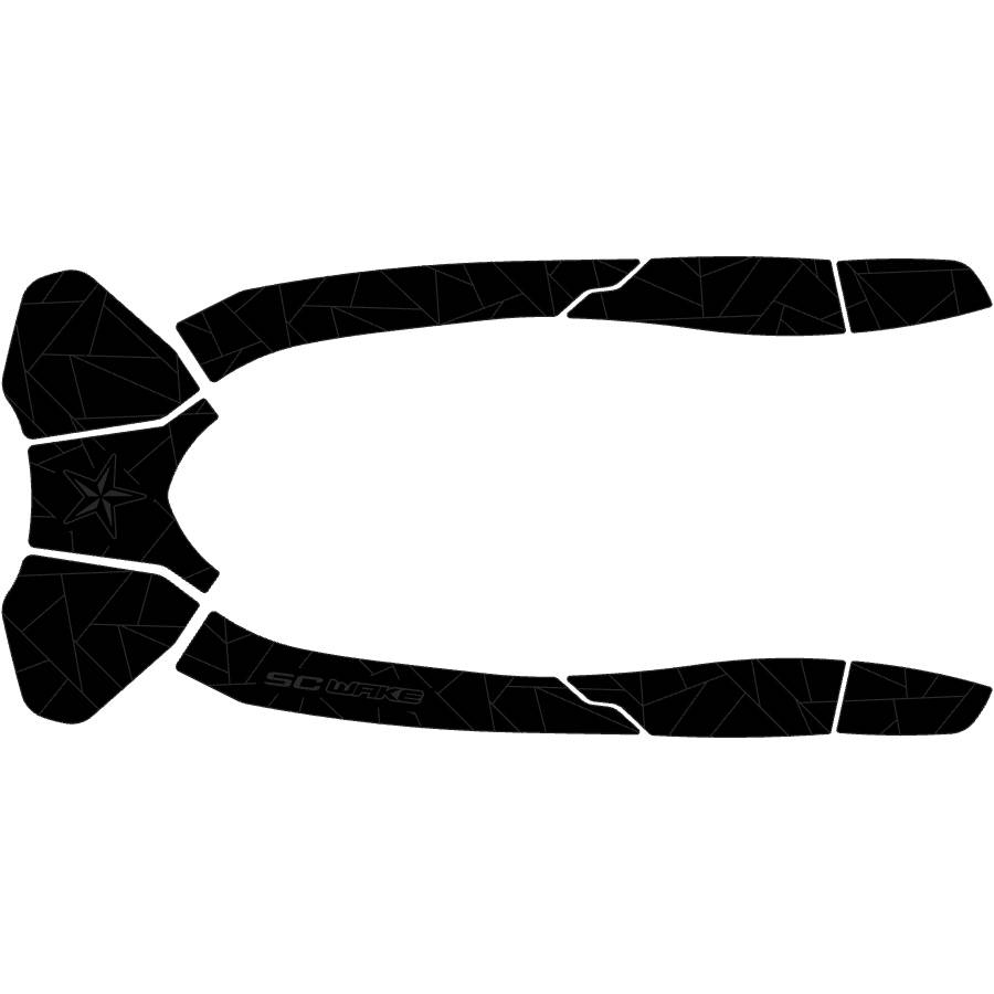 SC Wake Sea Doo GTX 155 '16-17, GTX LTD. 215, 230 & 300 '16-17, RXT 260 '16-17, WAKE Pro '16-17 Waverunner Jet Ski Traction Mat Kit