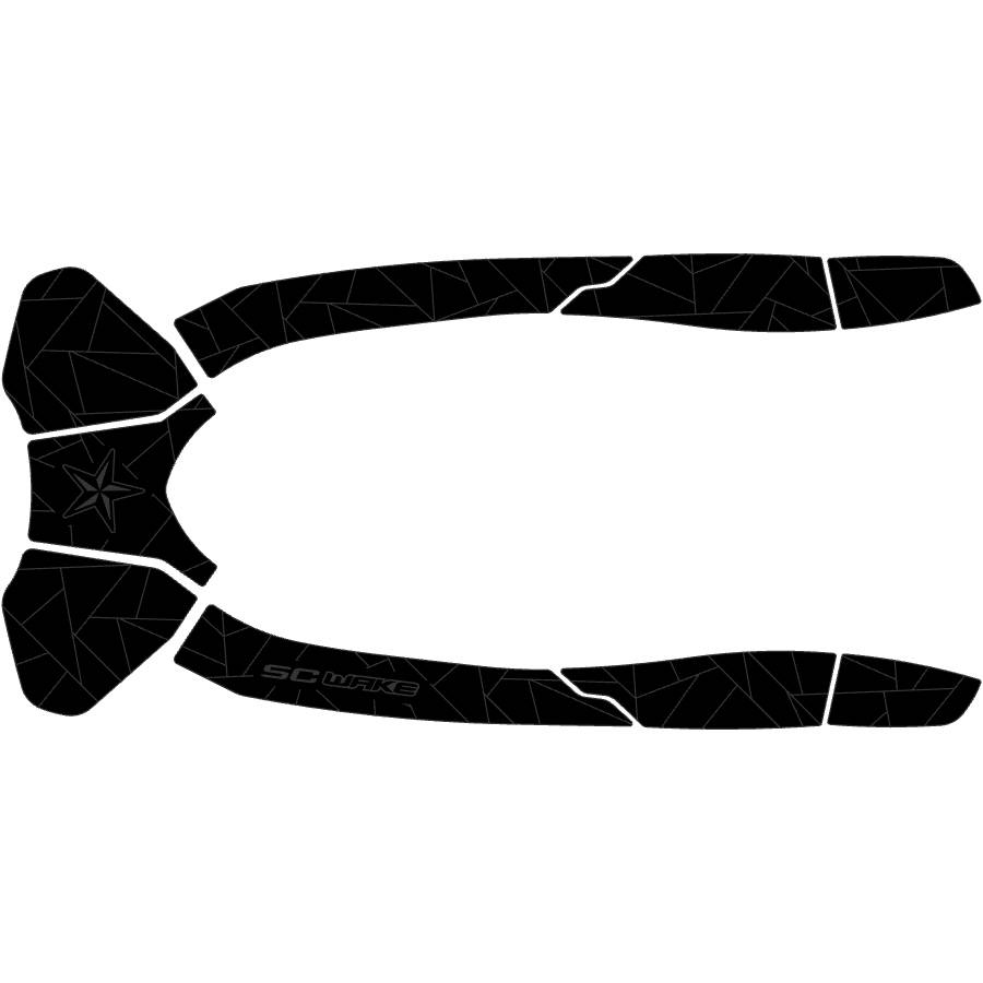 SC Wake Sea Doo GTX 155 '16-17, GTX LTD. 215, 230 & 300 '16-17, RXT 260 '16-17, WAKE Pro '16-17 Waverunner Jet Ski Traction Mat Kit