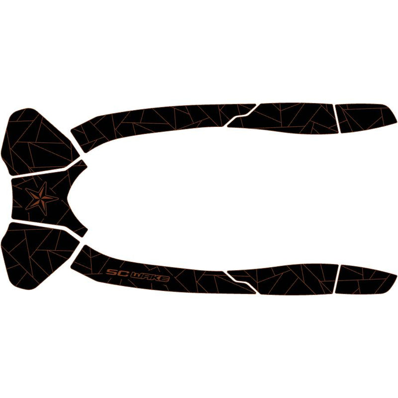 SC Wake Sea Doo GTX 155 '16-17, GTX LTD. 215, 230 & 300 '16-17, RXT 260 '16-17, WAKE Pro '16-17 Waverunner Jet Ski Traction Mat Kit