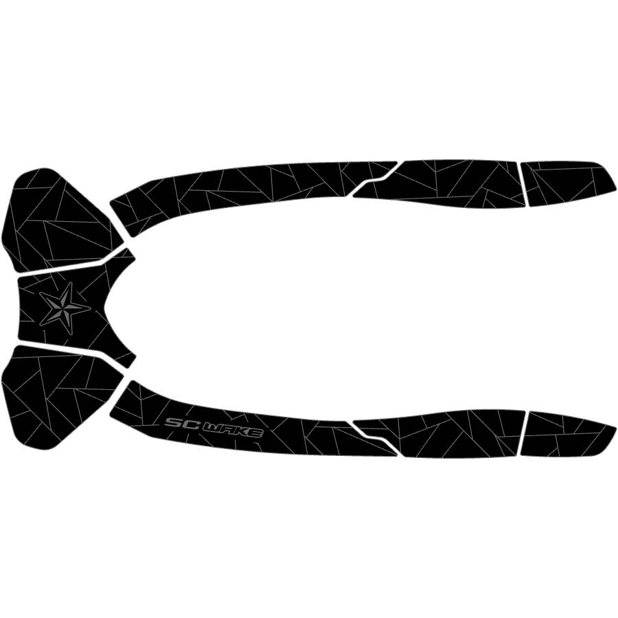 SC Wake Sea Doo GTX 155 '16-17, GTX LTD. 215, 230 & 300 '16-17, RXT 260 '16-17, WAKE Pro '16-17 Waverunner Jet Ski Traction Mat Kit
