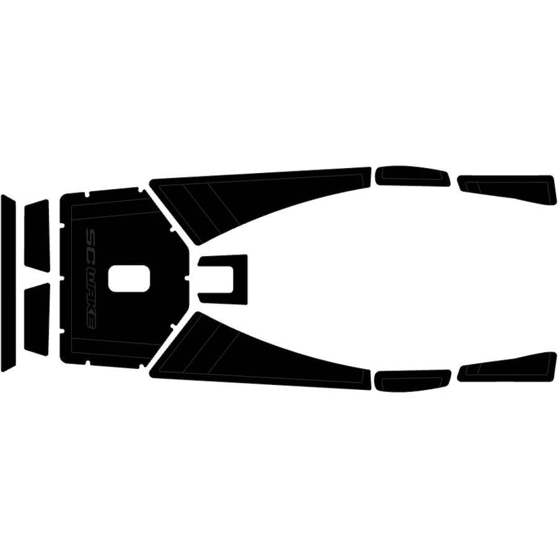 SC Wake Sea Doo 3D Waverunner Jet Ski Traction Mat Kit