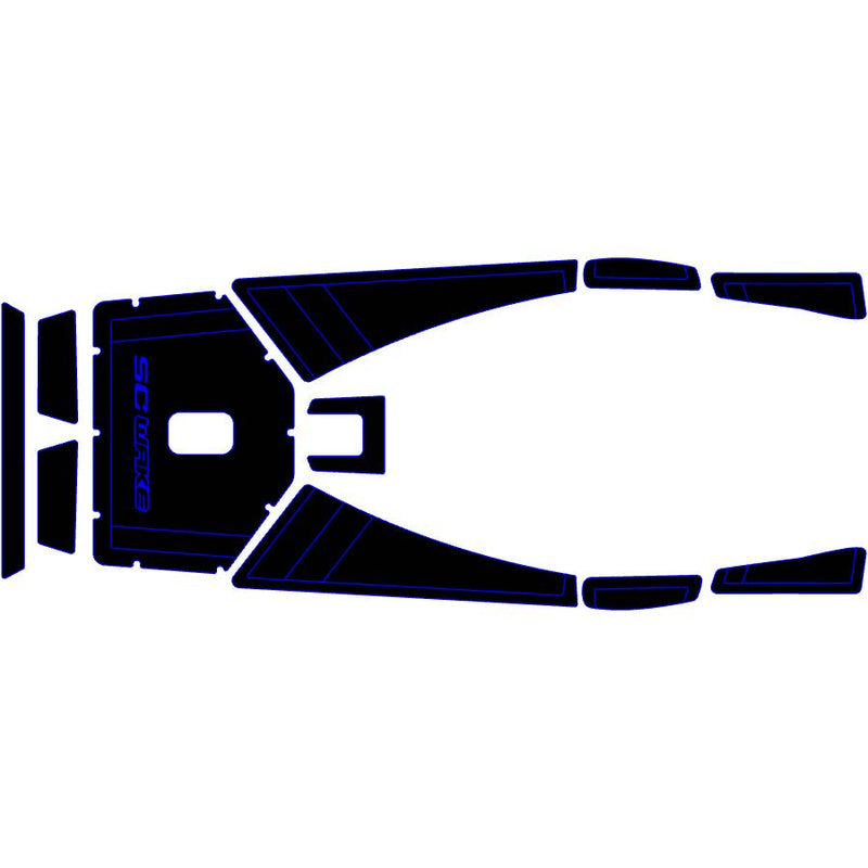 SC Wake Sea Doo 3D Waverunner Jet Ski Traction Mat Kit