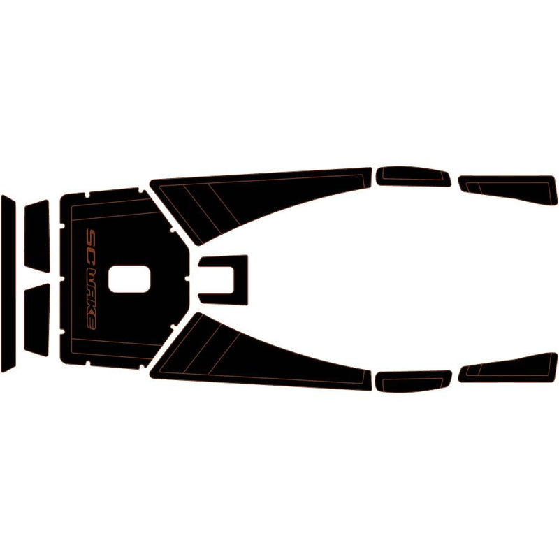 SC Wake Sea Doo 3D Waverunner Jet Ski Traction Mat Kit