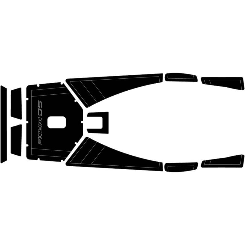 SC Wake Sea Doo 3D Waverunner Jet Ski Traction Mat Kit