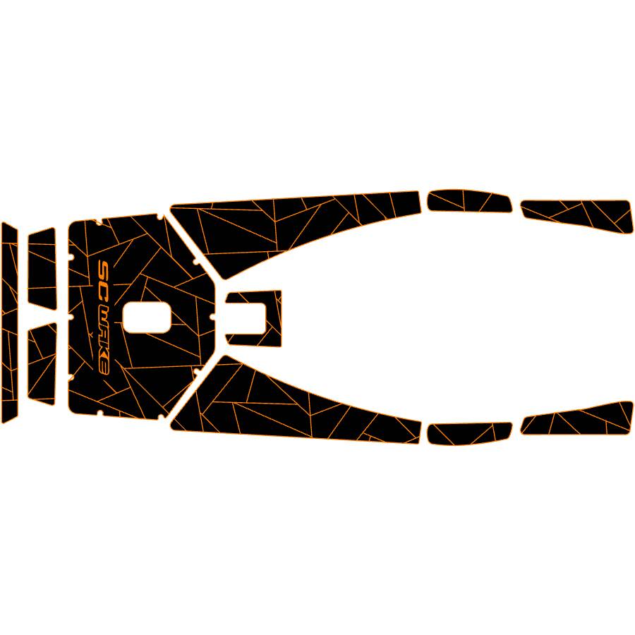 SC Wake Sea Doo 3D Waverunner Jet Ski Traction Mat Kit