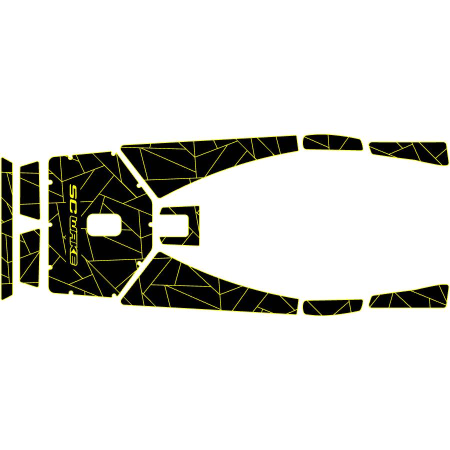 SC Wake Sea Doo 3D Waverunner Jet Ski Traction Mat Kit