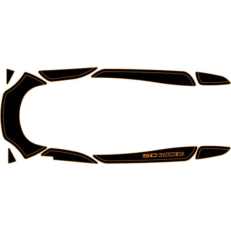 SC Wake Sea Doo GTI 4-Tec '06-08, GTI/GTI SE 130 & 155 '09-10, Wake 155 '09-10 Waverunner Jet Ski Traction Mat Kit