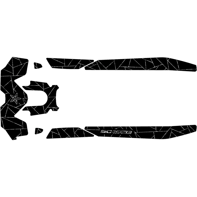 SC Wake Sea Doo GTX 300 '21, GTX Limited '21, & RXT-X '21 Waverunner Jet Ski Traction Mat Kit