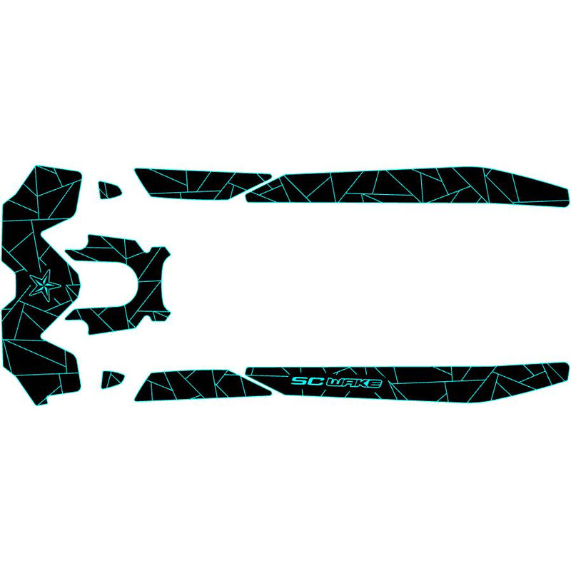 SC Wake Sea Doo GTX 300 '21, GTX Limited '21, & RXT-X '21 Waverunner Jet Ski Traction Mat Kit