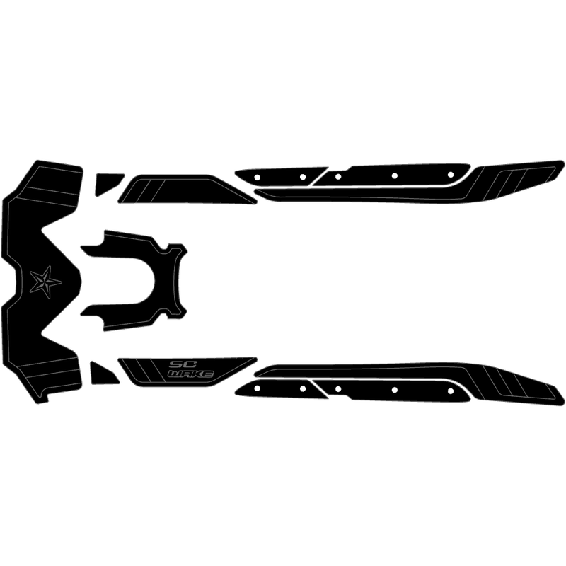 SC Wake Sea Doo RXT-X '18-21 Waverunner Jet Ski Traction Mat Kit