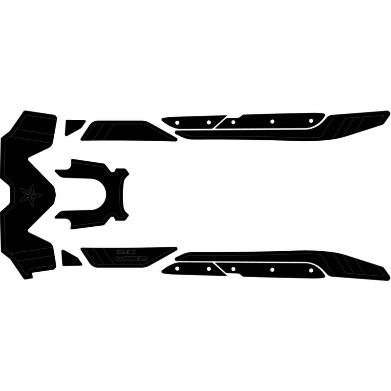SC Wake Sea Doo RXT-X '18-21 Waverunner Jet Ski Traction Mat Kit