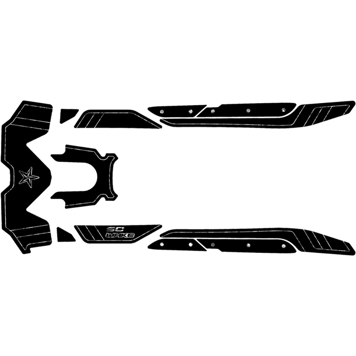 SC Wake Sea Doo RXT-X '18-21 Waverunner Jet Ski Traction Mat Kit