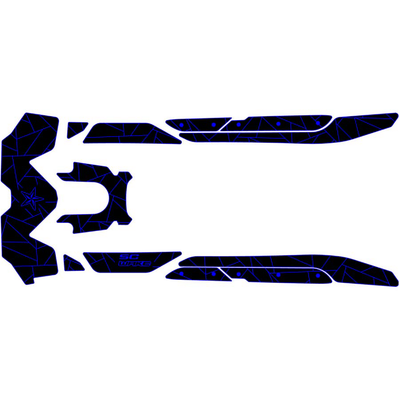 SC Wake Sea Doo RXT-X '18-21 Waverunner Jet Ski Traction Mat Kit