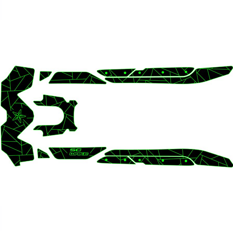 SC Wake Sea Doo RXT-X '18-21 Waverunner Jet Ski Traction Mat Kit